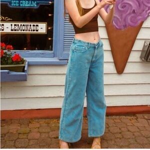 Urban Outfitters BDG High Rise Wide Leg Corduroy Pants Size 27